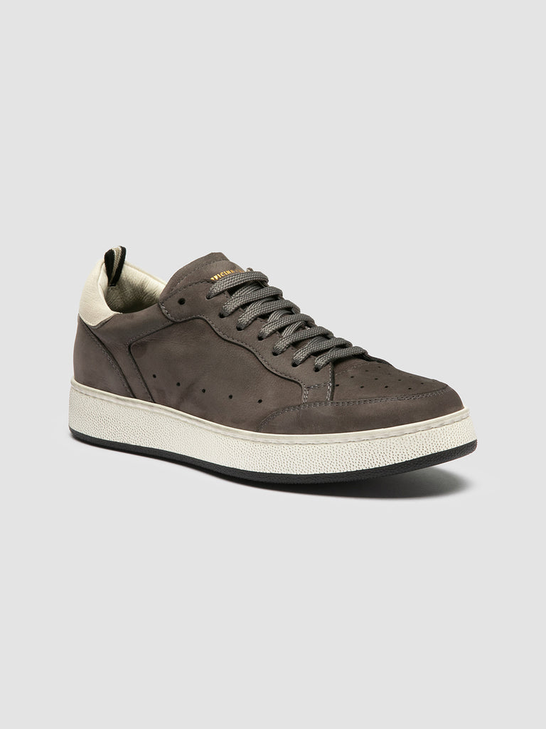 THE ANSWER 102 - Grey Nubuck Low Top Sneakers Women Officine Creative - 3