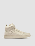 THE ANSWER 108 - Off White Nubuck High Top Sneakers Women Officine Creative - 1