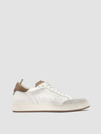 THE ANSWER 001 - Weiße Sneakers aus Leder und Wildleder