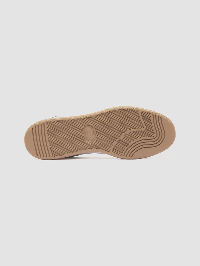 THE ANSWER 001 - White Leather and Suede Sneakers