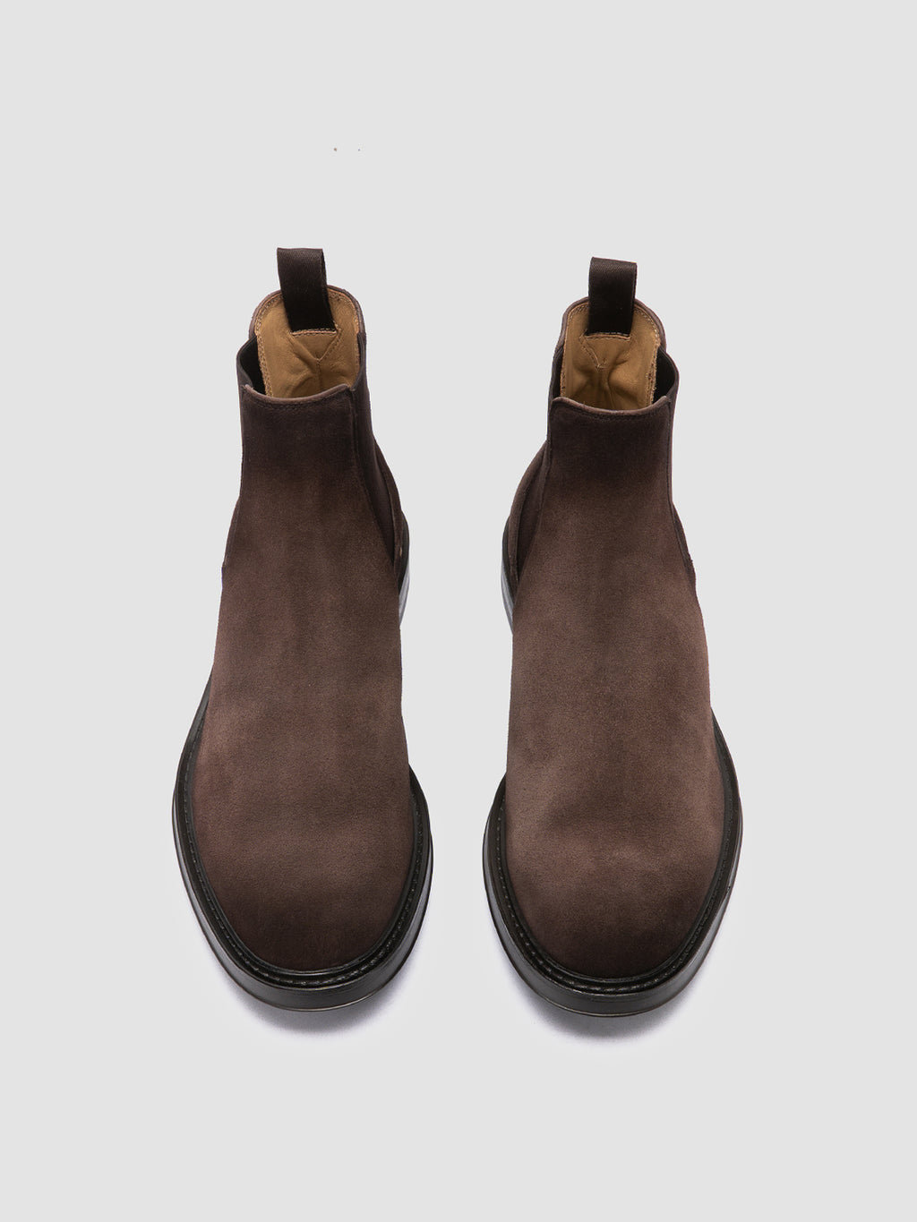 UNIFORM 005 - Brown Suede Chelsea Boots