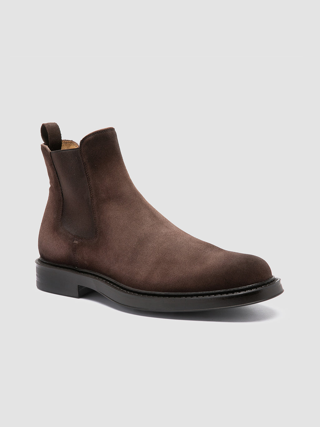 UNIFORM 005 - Brown Suede Chelsea Boots