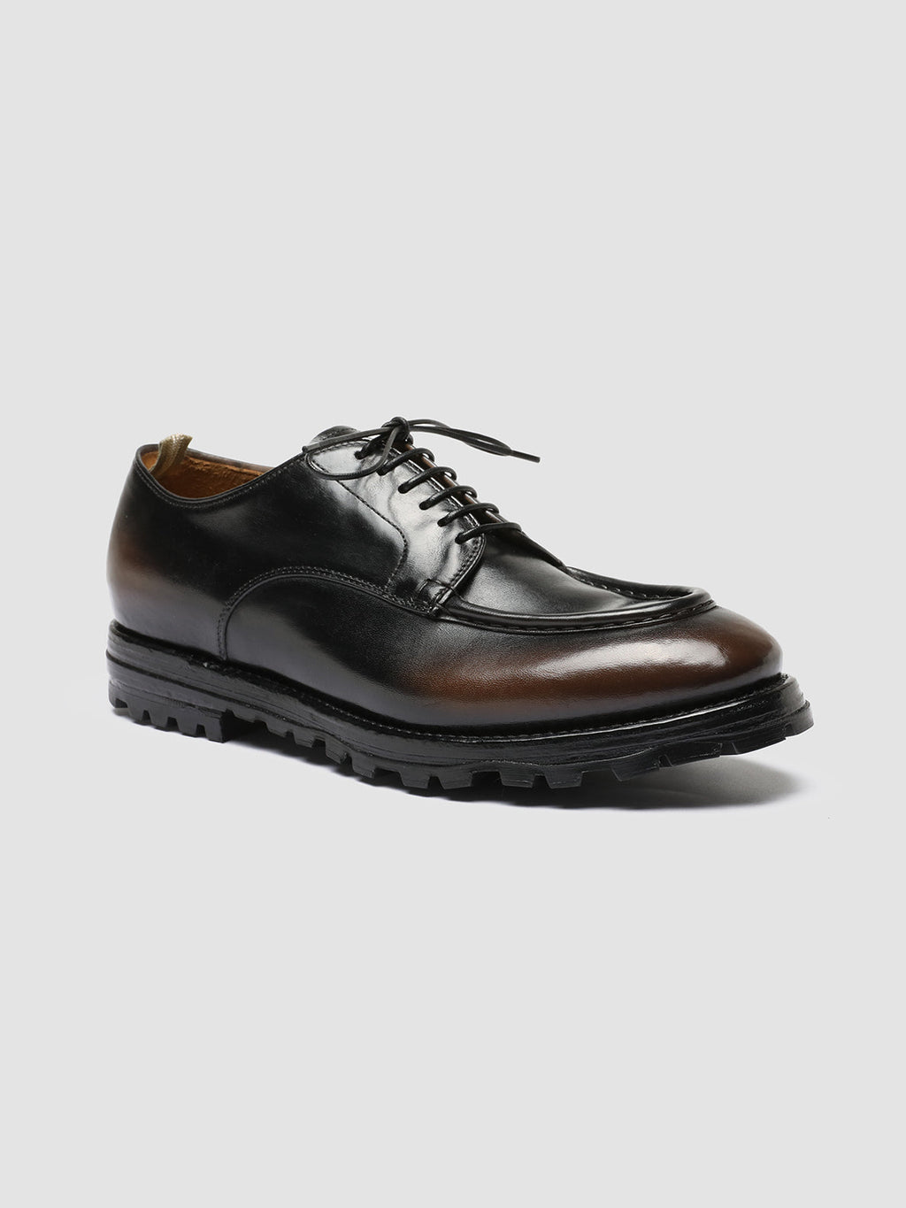 VAIL 009 - Dark Brown Leather Derby Shoes Men Officine Creative - 3