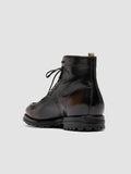 VAIL 010 - Brown Leather Lace Up Boots Men Officine Creative - 4