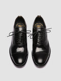 VANDERBILT 001 - schwarze Oxfordschuhe aus Leder