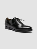 VANDERBILT CAOU 011 - schwarze Oxfordschuhe aus Leder