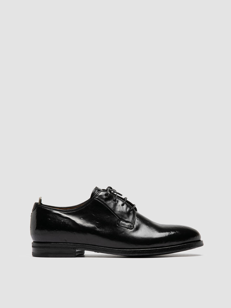 VANDERBILT CAOU 013 - Black Leather Derby Shoes