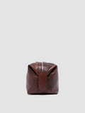 VANITY CASE 001 - braune Ledertasche