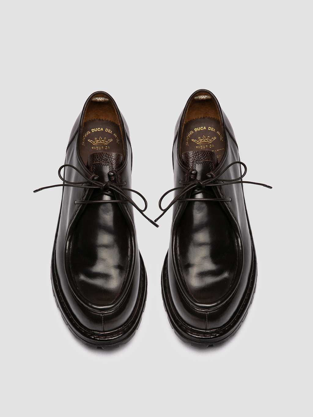 VOLCOV 009 - Brown Leather Derby Shoes Officine Creative - 2