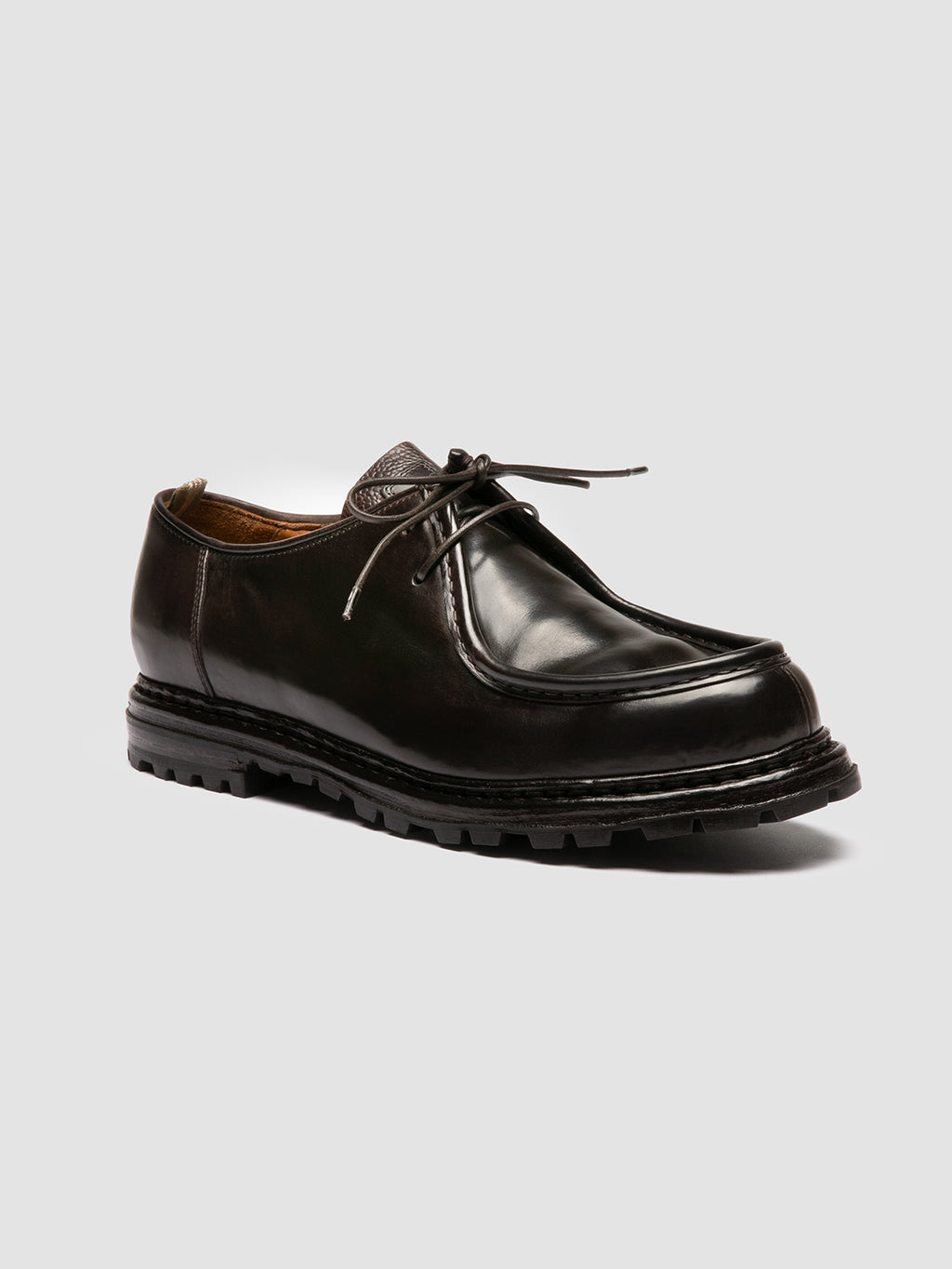 VOLCOV 009 - Brown Leather Derby Shoes Officine Creative - 3