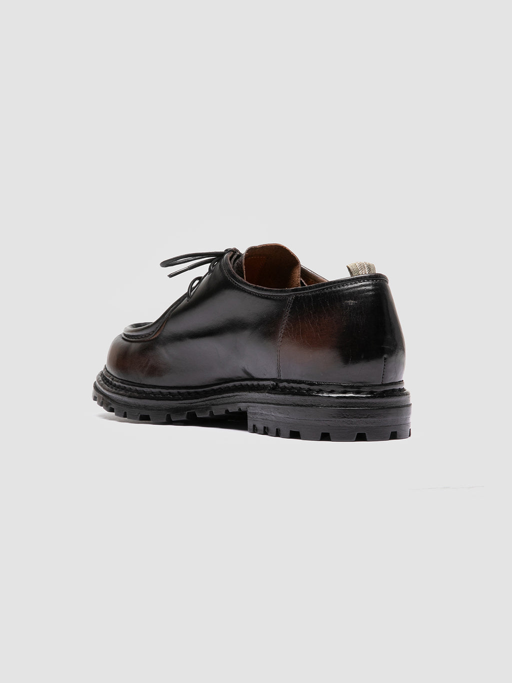 VOLCOV 009 - Brown Leather Derby Shoes