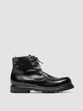 VOLCOV 010 - Black Leather Lace-Up Boots Officine Creative - 1