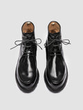 VOLCOV 010 - Black Leather Lace-Up Boots Officine Creative - 2