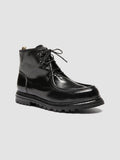 VOLCOV 010 - Black Leather Lace-Up Boots Officine Creative - 3