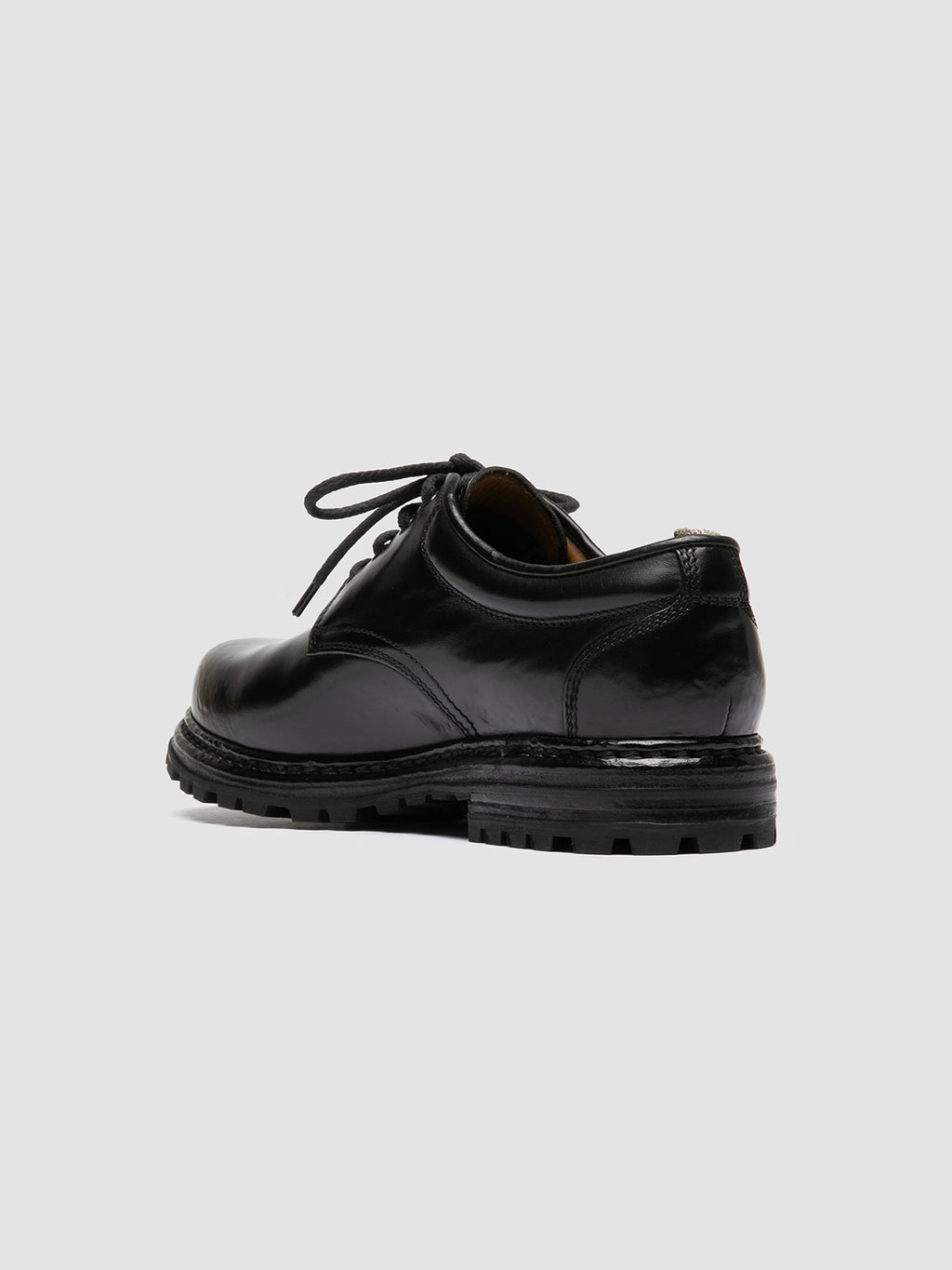 VOLCOV 011 - Black Leather Derby Shoes Officine Creative - 4