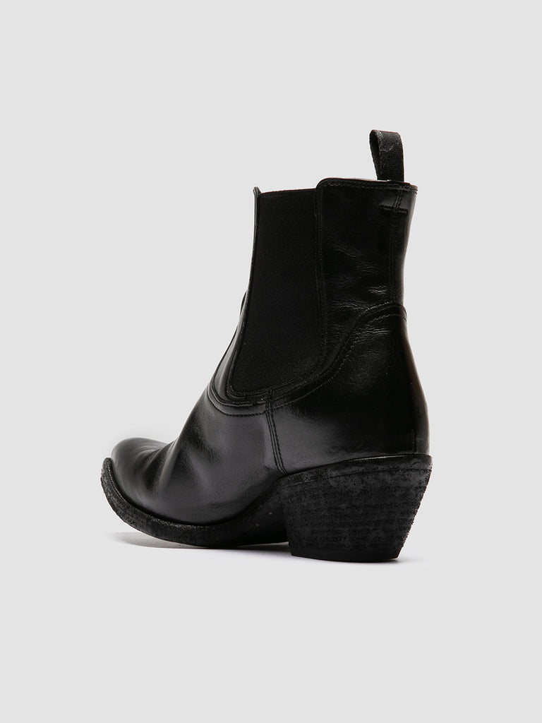 WANDA DD 102 - Black Leather Chelsea Boots Women Officine Creative - 4
