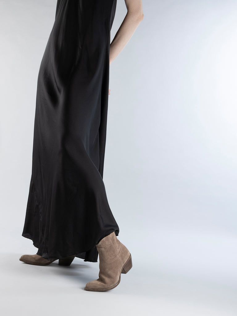 WANDA DD 103 - Grey Suede Zip Boots Women Officine Creative - 6