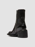 WILDS 019 - Black Leather Zipped Boots Officine Creative - 4