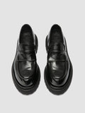 WISAL DD 101 - Black Leather Penny Loafers - thumb image 2,side view