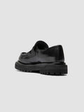 WISAL DD 101 - Black Leather Penny Loafers - thumb image 4,side view