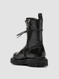WISAL DD 106 - Black Leather Zip Boots - thumb image 4,side view