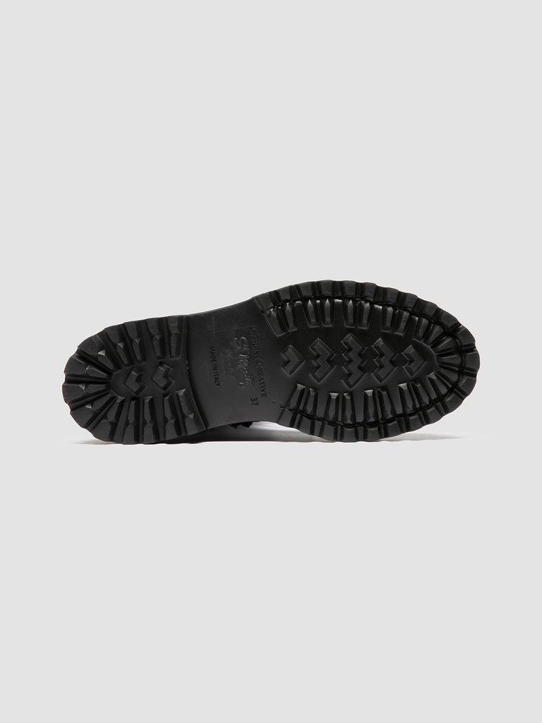 WISAL DD 106 - Black Leather Zip Boots