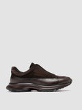 ZODIAC 001 - Brown Suede and Leather Sneakers Officine Creative - 1