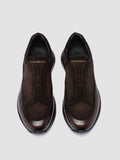 ZODIAC 001 - Brown Suede and Leather Sneakers Officine Creative - 2