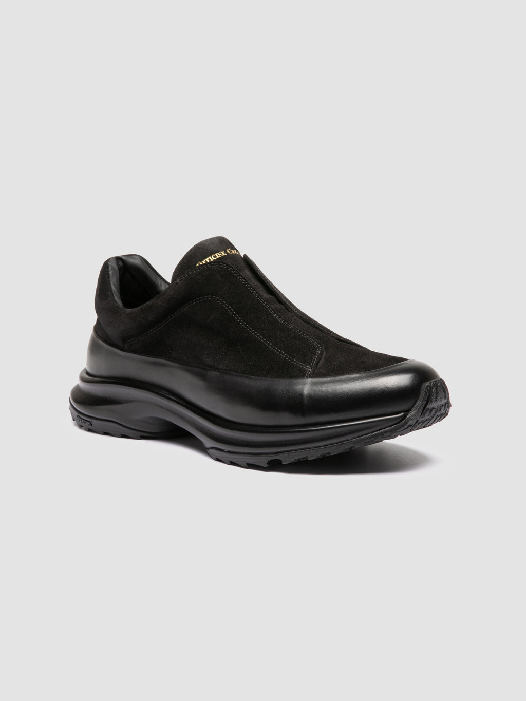 ZODIAC 001 - Black Suede and Leather Sneakers Officine Creative - 3