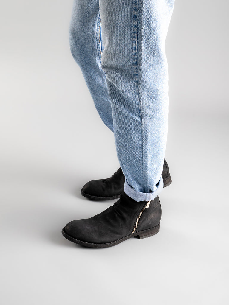 ARBUS 029 - Black Nubuck Ankle Boots Men Officine Creative - 7