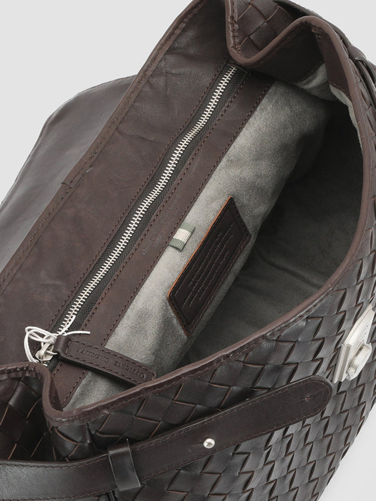 ARMOR 02 - Brown Leather briefcase  Officine Creative - 7