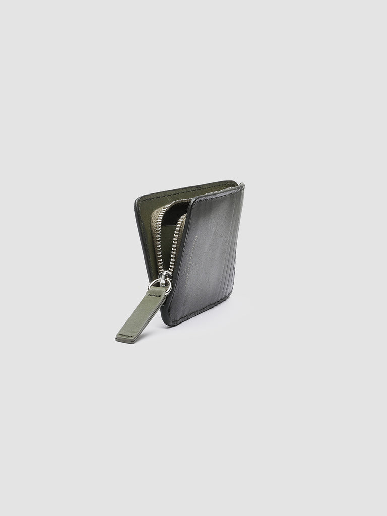 BERGE’ 03 - Green Leather card holder