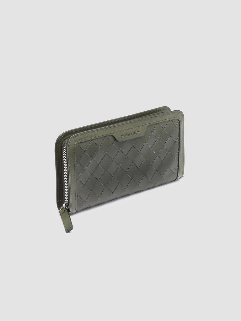BERGE’ 101 - Green Leather wallet  Officine Creative - 3