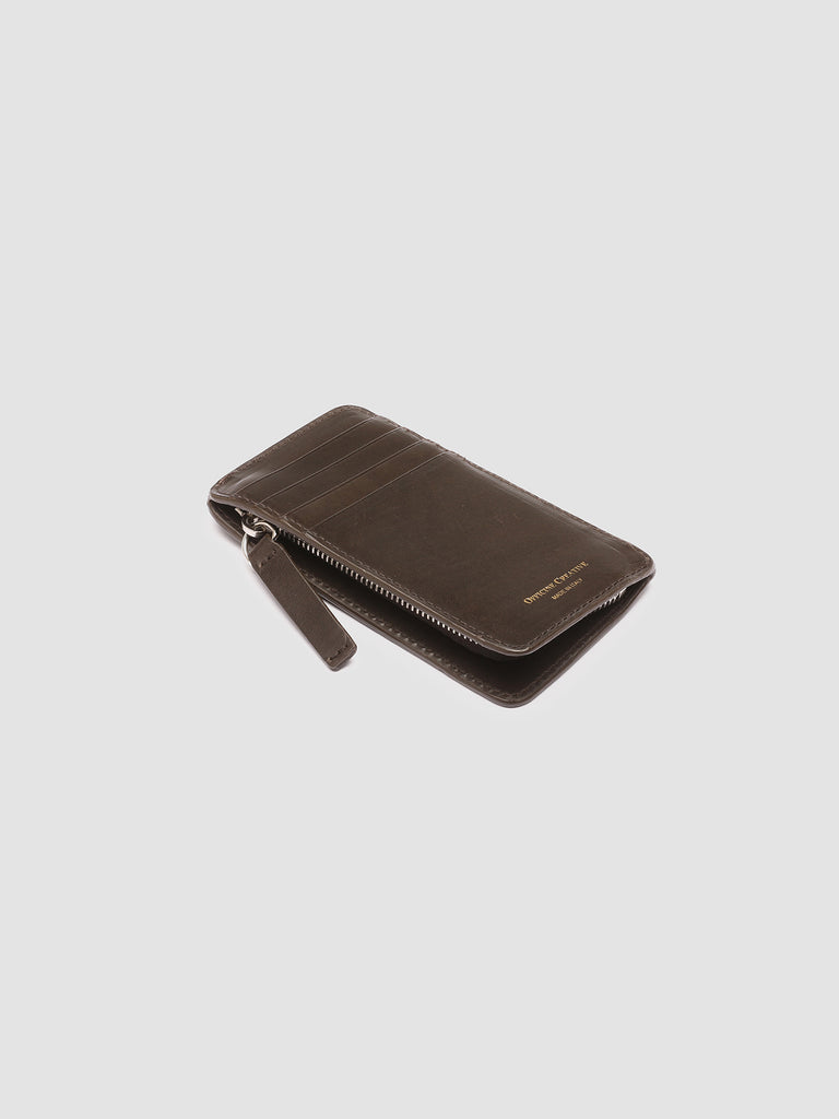 BERGE’ 103 - Brown Leather card holder  Officine Creative - 4