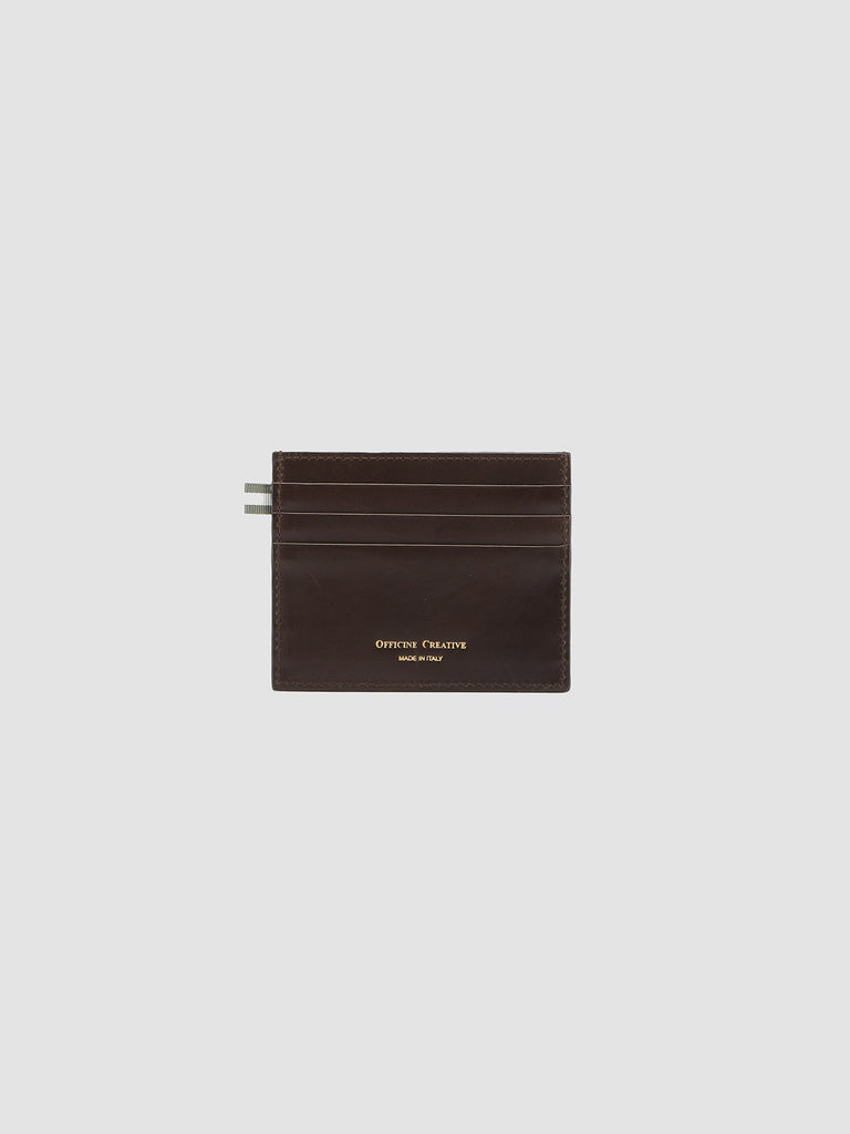 BOUDIN 22 - Brown Leather card holder  Officine Creative - 3