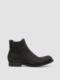 BUBBLE 029 - Black Suede Ankle Boots Men Officine Creative - 1