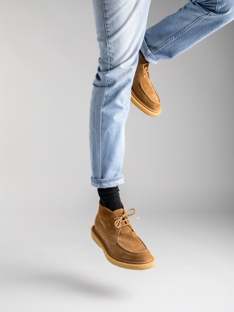 BULLET 001 - Taupe Suede Chukka Boots Men Officine Creative - 6