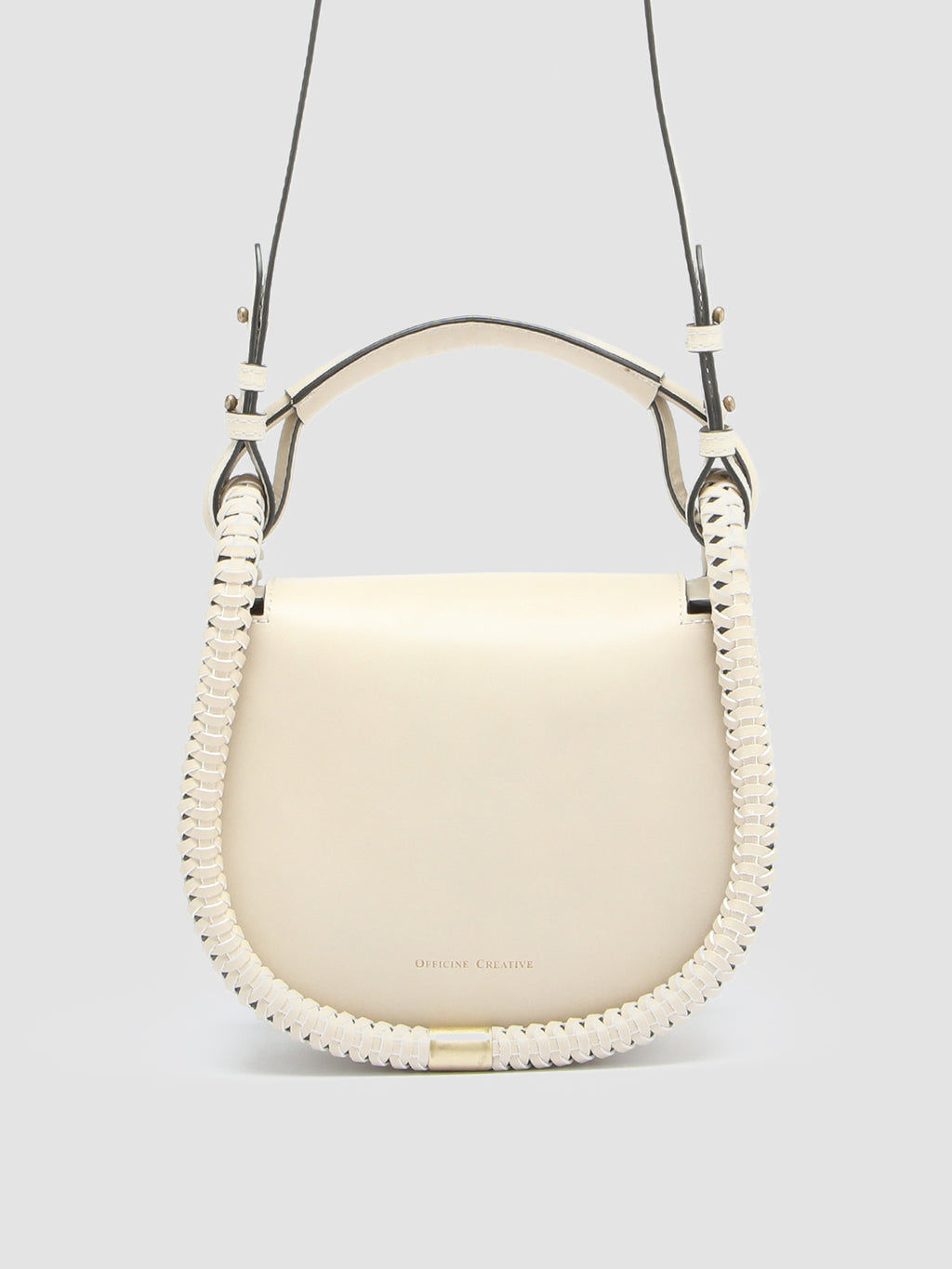 CABALA 105 - Ivory Leather Bag  Officine Creative - 4