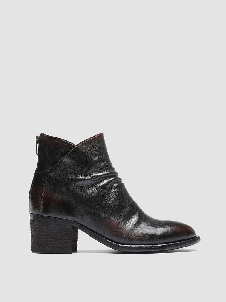 DENNER 100 - Black Leather Ankle Boots Women Officine Creative - 1