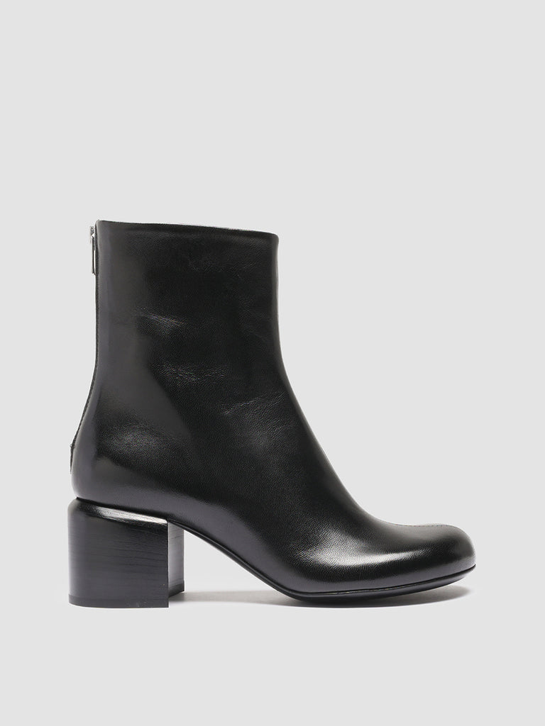 ETHEL 004 - Black Nappa leather Ankle Boots Women Officine Creative - 1