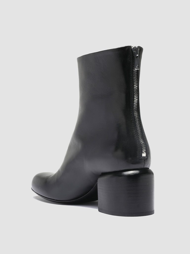 ETHEL 004 - Black Nappa leather Ankle Boots Women Officine Creative - 4