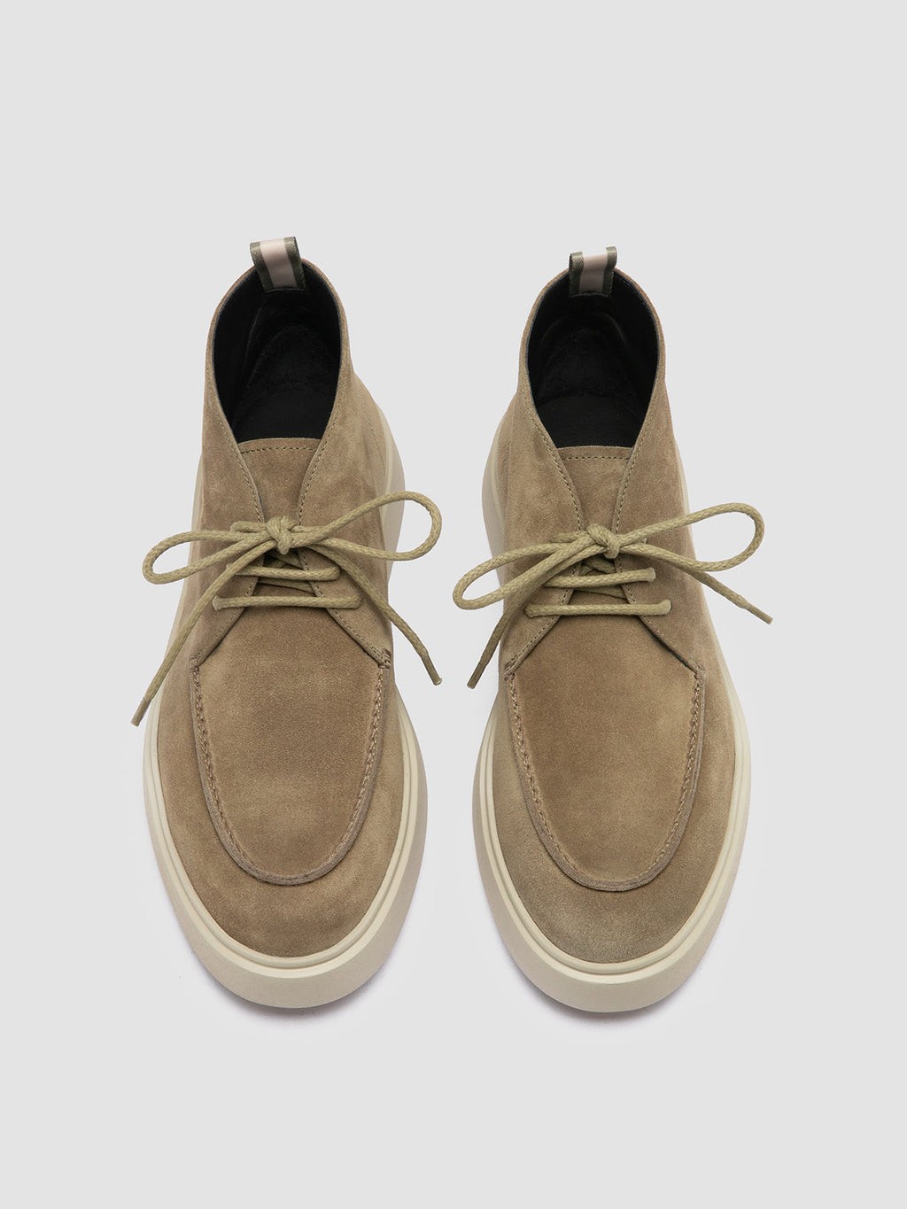 FRAME 002 - Taupe Suede Chukka Boots