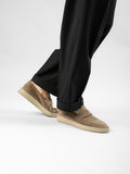 HERBIE 001 - Brown Suede Penny Loafers Men Officine Creative - 1