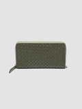 JULIET 101 - Green Leather Zip-Around Wallet  Officine Creative - 2