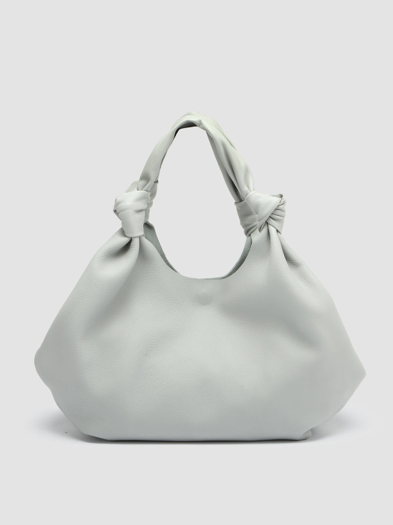 BOLINA 16 - Grey Leather Hobo Bag  Officine Creative - 1