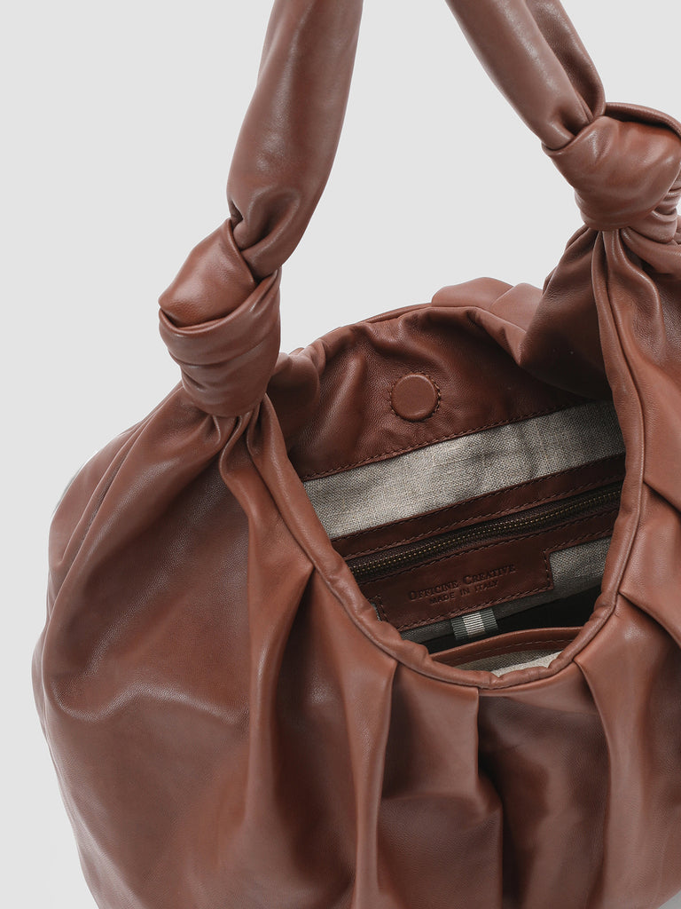 BOLINA 18 - Brown Leather bag  Officine Creative - 5
