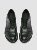 LEXIKON 012 - Black Leather Derby Shoes Women Officine Creative - 2
