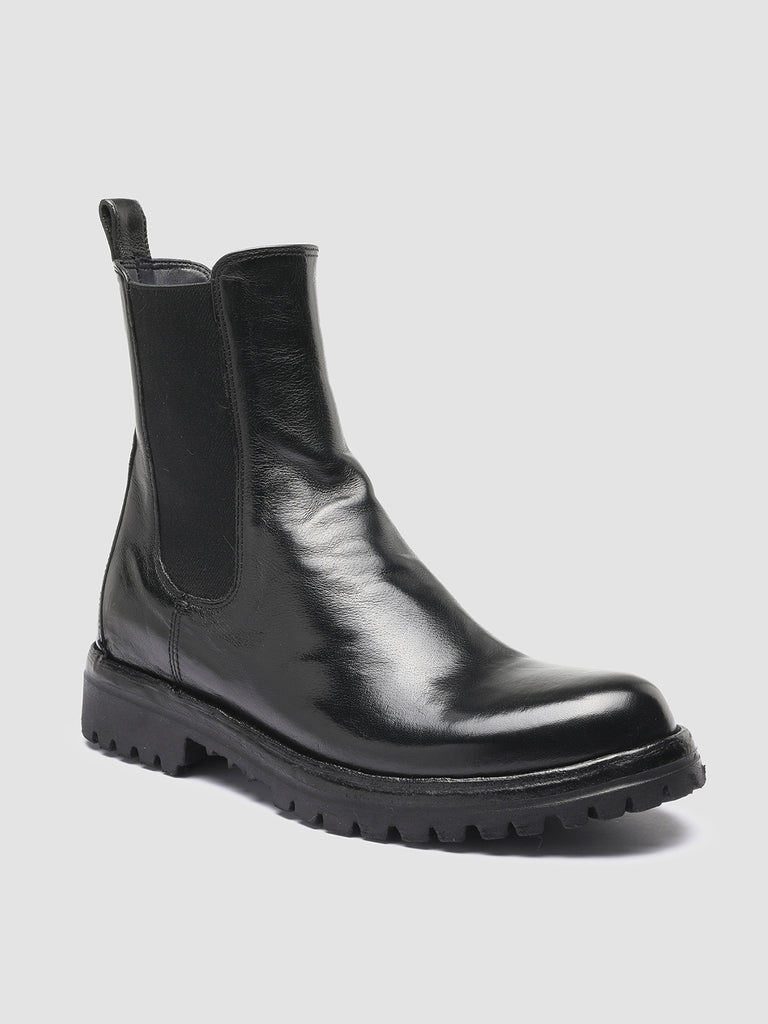 LORAINE 004 - Black Leather Chelsea Boots Women Officine Creative - 3