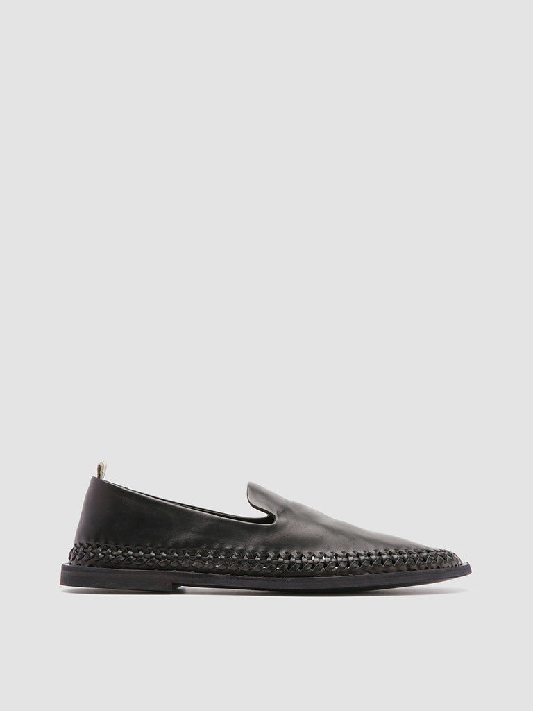 MILES 002 - Black Nappa leather loafers Men Officine Creative - 1