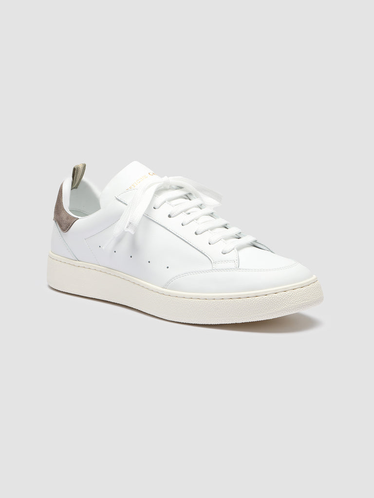 MOWER 007 - White Leather Sneakers Men Officine Creative - 3